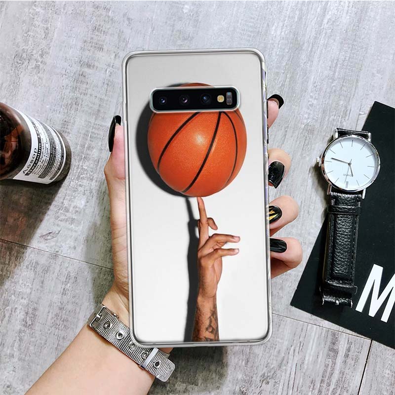 Чехол для телефона Basketball Basket Play для Samsung Galaxy S20 FE S10 Plus S21 S22 Ultra S10E S9 S8 S7 Edge J4 + Fundas Cover Coque