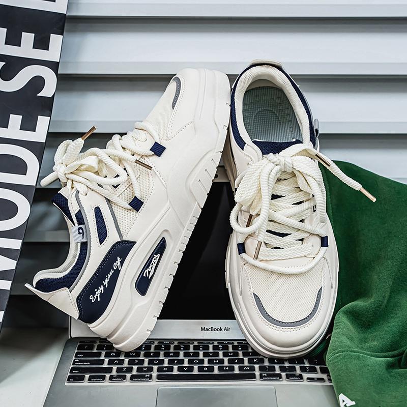 Мужская мода, повседневная низкая обувь для скейтбординга, удобные кроссовки для мальчиков, студенты, трендовая мягкая подошва, классическая дышащая нескользящая спортивная обувь