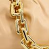 Bottega Veneta The Chain Pouch Almond/Gold Women Pouches Tan 620230-VCP40-2700