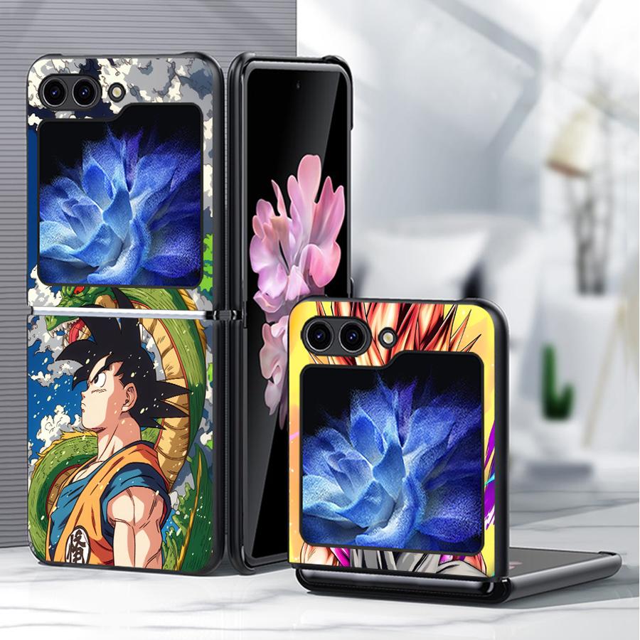 Задняя крышка телефона Funda Case для Samsung Galaxy Flip6 Z Flip 7 6 5 4 3 Flip7 FE Flip4 Flip3 Flip5 Драконьи Жемчужины