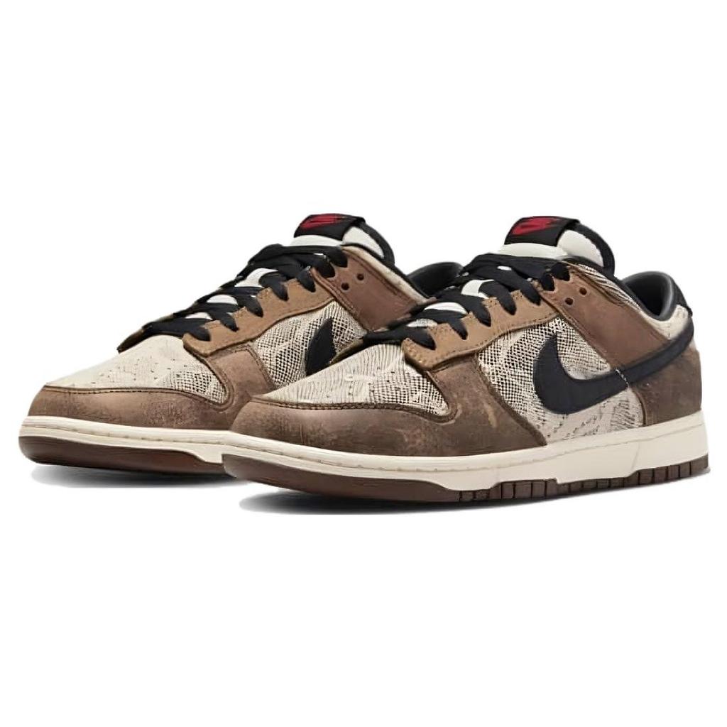 Nike Dunk Low Premium CO.JP Коричневый змеиный цвет FJ5434-120