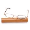 Portable Lightweight Slim Reading Glasses Eyeglasses with Pen Clip Tube Case Readers for Men Women