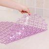 Household Non-Slip Mat Pvc Bathroom Mat With Massage Suction Cup Carpet Supplies
