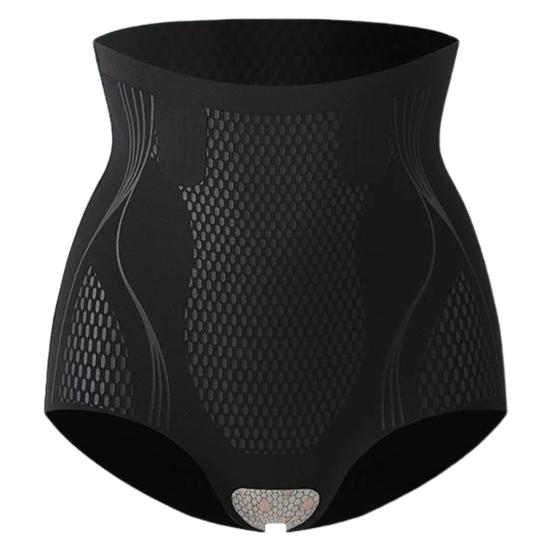 Женские трусики бесшовные с высокой талией, с утягивающим эффектом, корректирующие фигуру, эластичные, послеродовые, с подтяжкой ягодиц, хорошие