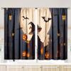 2 шт. - Хэллоуин - Шторы с принтом - Материал полиэстер - Подходит для спальни, гостиной, кабинета, частной шторы