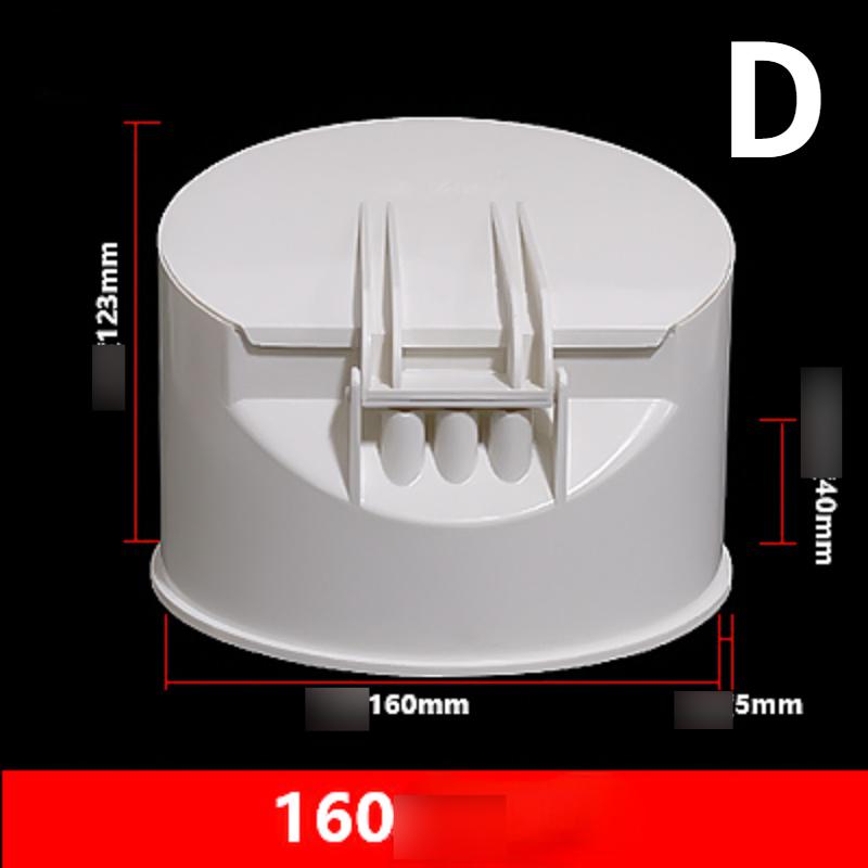 PVC Drain Pipe Check Valve pipe deodorizer for Drain pipe with anti-rat cover sewage pipe septic tank outdoor deodorant valve