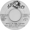 7-дюймовая пластинка BRENT DOWE THE MELODIANS THE GA Down In The Garden S266 Gay Feet 1970 Ямайка Регги Ска Даб Б/у