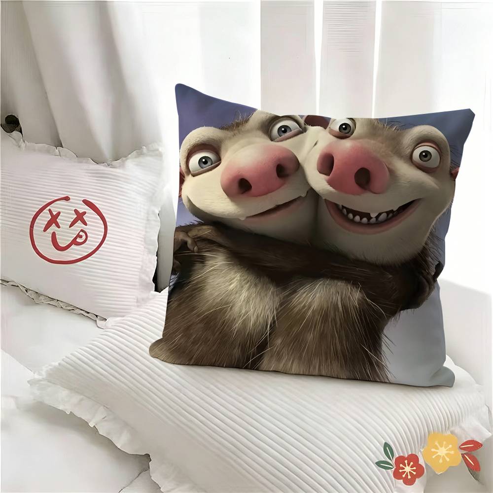 pc Amine IIces Ages Pillow Case Fashion Square Pillowcase Bedroom Sofa Room Ins Decoration Leisure