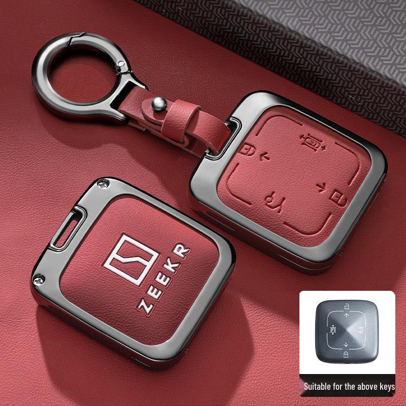 Bluetooth Брелок-Ключница для Zeekr JiKe 007 - Автоаксессуар, Чехол, Пряжка и Мужская Сумка