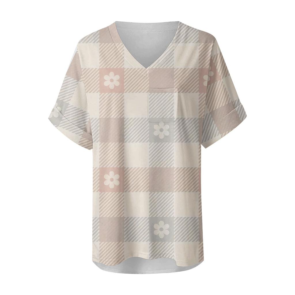 Женские футболки с V-образным вырезом и коротким рукавом, летние топы, повседневные базовые футболки, модные