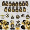 Congrats Grad Graduation Honeycomb Ornament Celebrate GRAD Theme Decor  Party Favors