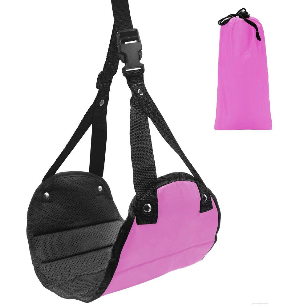 Подставка для ног для путешествий, регулируемая длина гамака для ног в самолете, вешалка для ног для длительных путешествий,