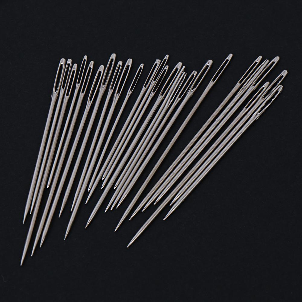 Cross Stitch DIY Crafts Tools Sew Pins Kit Large Eye Needles Hand Sewing Needle Mending Craft
