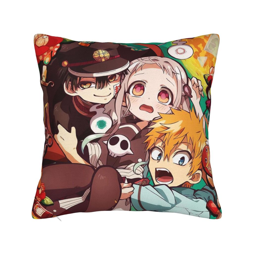 Pillow Case TBHK Anime Characters Graphic Pillow Cover For Living Room Sofa Fashion Pillowcases
