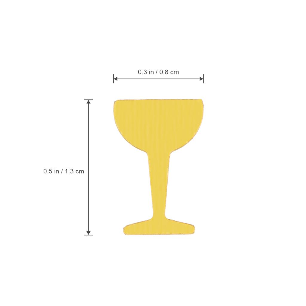 Graduation Party Confetti Doctoral Cap Design Vibrant Colors for Table Scatters Invitation Cards Decoration Table Confetti