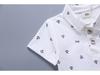 Summer Children's Two-Piece Set: Boys' Short Sleeve Shirt and Shorts