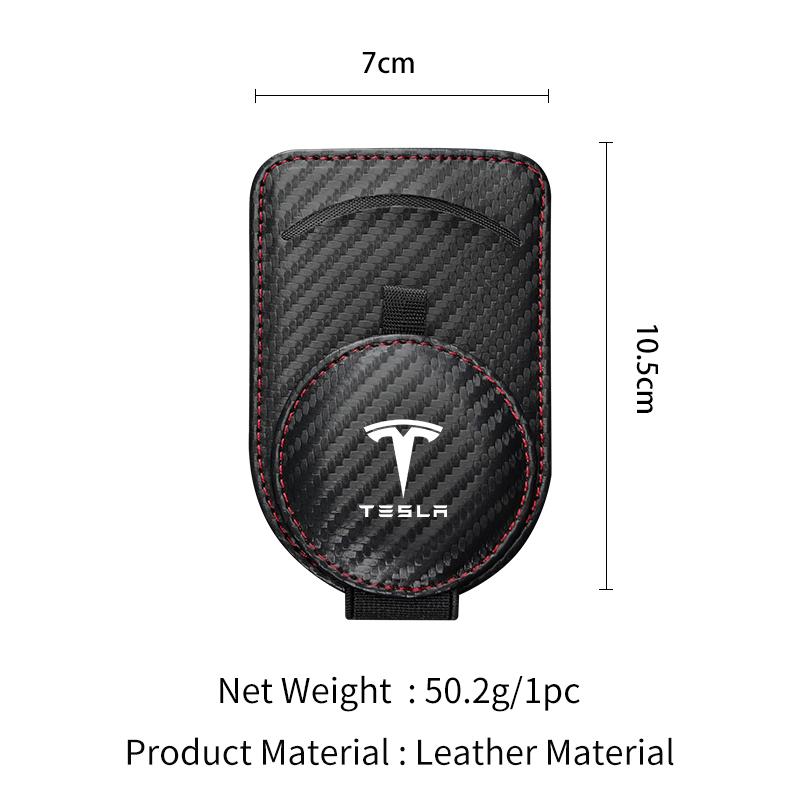 ALO1 Car Valve Glasses Holder Sunglasses Clip Accessories Interior For Tesla Model 3 Model S Model X Model Y Roadster Bonina