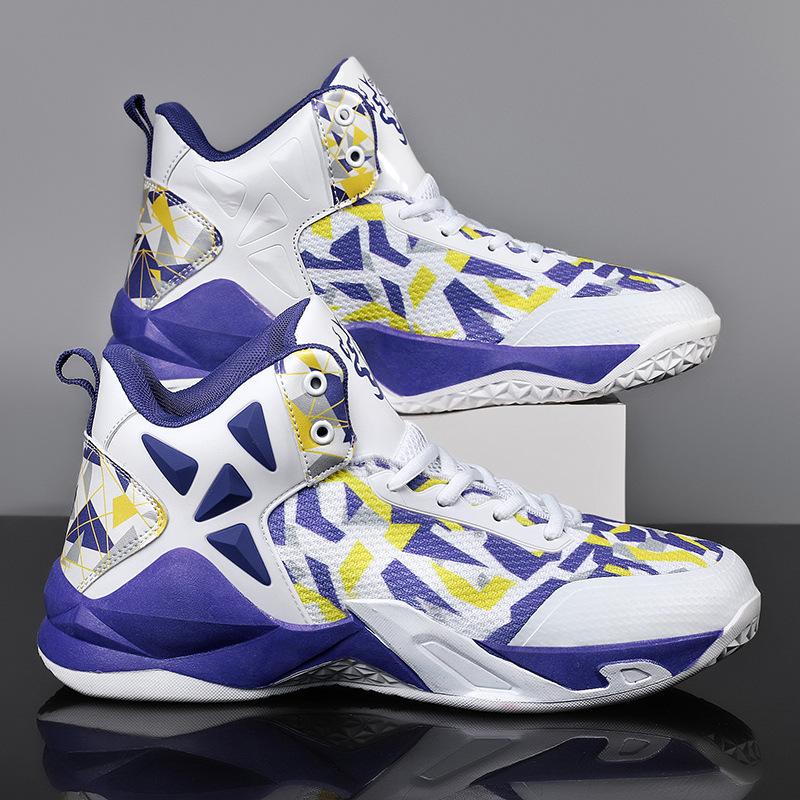 Мужская обувь Детская обувь Баскетбольная обувь Повседневная дышащая обувь Кроссовки для мальчиков и девочек