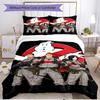 3pcs Duvet Cover Set (1*Duvet Cover + 2*Pillowcase, Without Core), Ghostbusters Print Soft All‑Season Bedding Set, Home Bedroom Decor Gift