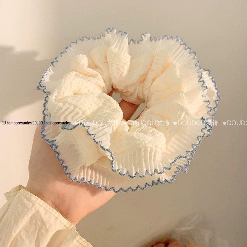 French-Korean Double-Layer Ballet Lace Extra Large Hair Scrunchie
