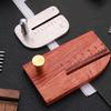 Wooden Leather Chopper Leather Punching Plates Aid Plates Leather Punch Plate Tool for Leathers Craft Working