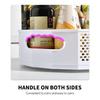 360 ° Rotating Plastic Storage Rack Bathroom Bathroom Storage Rack Kitchen Food Oil Seasoning Bottle Storage Rack Fruit Tray
