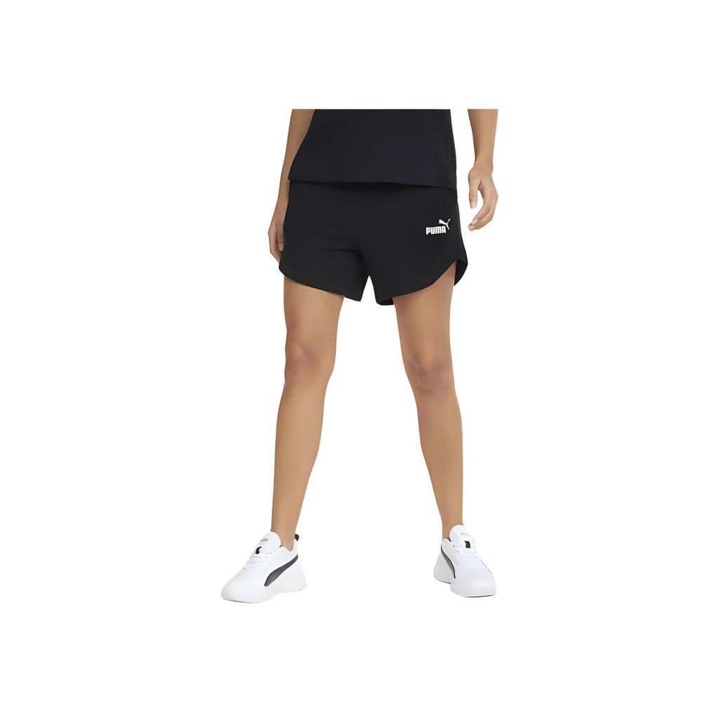 Puma Мягкие удобные модные простые спортивные дышащие повседневные шорты женские шорты черные 849457-01