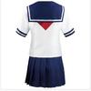Halloween Jeu Ayano Aishi Cosplay Anime Costume Yandere simulateur Yandere Chan marin Costume lycée Jk uniformes