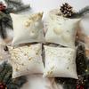 Christmas Elegant Pattern Cushion Cover Suitable for Sofa Bedroom Car Pillow Cover