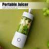 350ml Portable Mini Fruit Juicer USB Juice Maker Blender Electric Juice Cup for HomeWhite