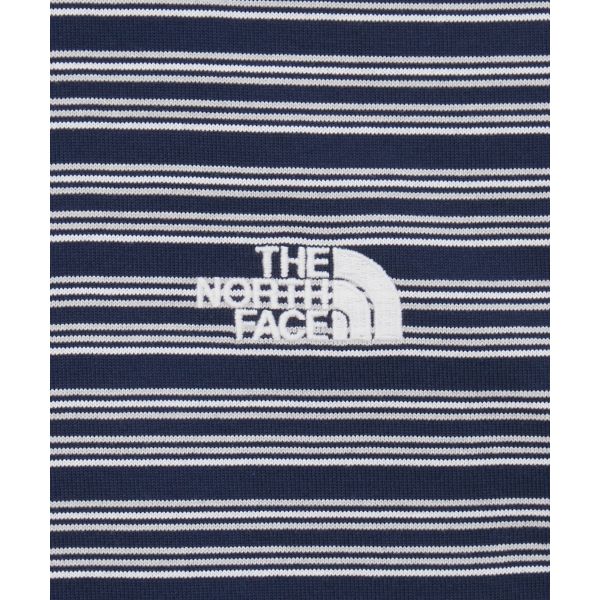 The North Face Striped Loose Fit Crew Neck Long Sleeve Pullover T-Shirt Men tops NT7TS52A