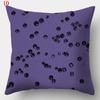 Taie D'oreiller Géométrique Violette, Housse De Coussin Décorative, Maison, Canapé, Carré