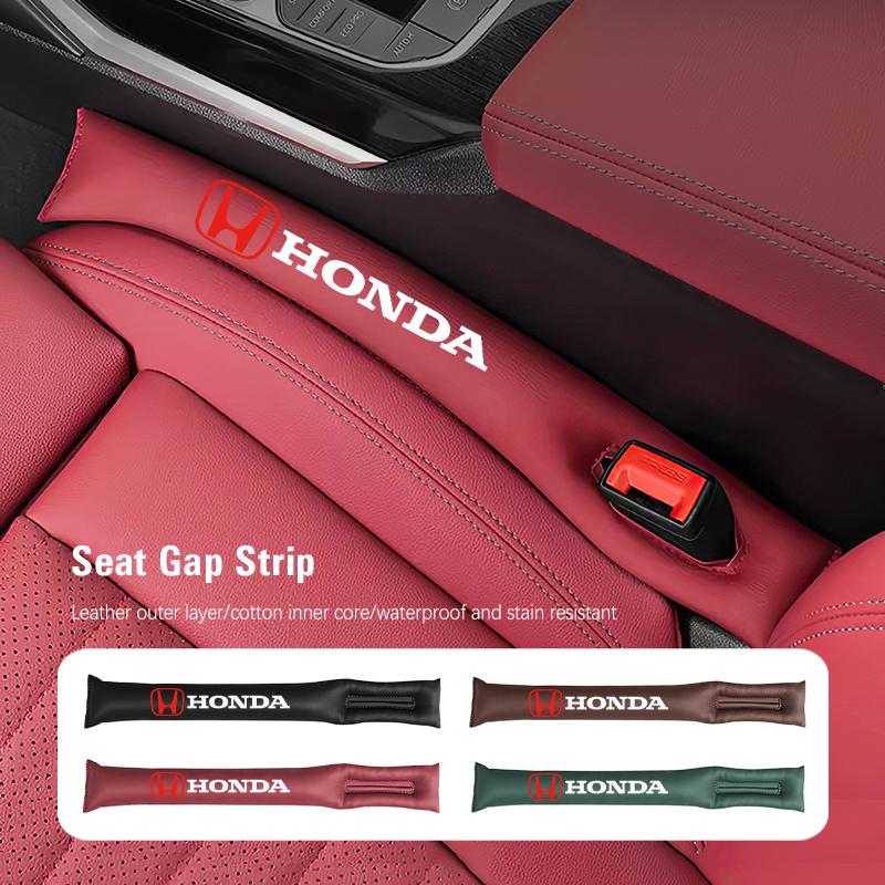 CKNJU1 Car Seat Gap Strips Leak Proof Filling Cotton Auto Accessories For Honda Civic Accord Fit Jazz Pilot CRV Odyssey Passport City