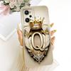 For Realme GT Neo 2 Case Luxury A-Z Letters Fashion Crown 2D Painted Silicone Bumper Cover For Realme GT Neo2 RMX3370 Casing
