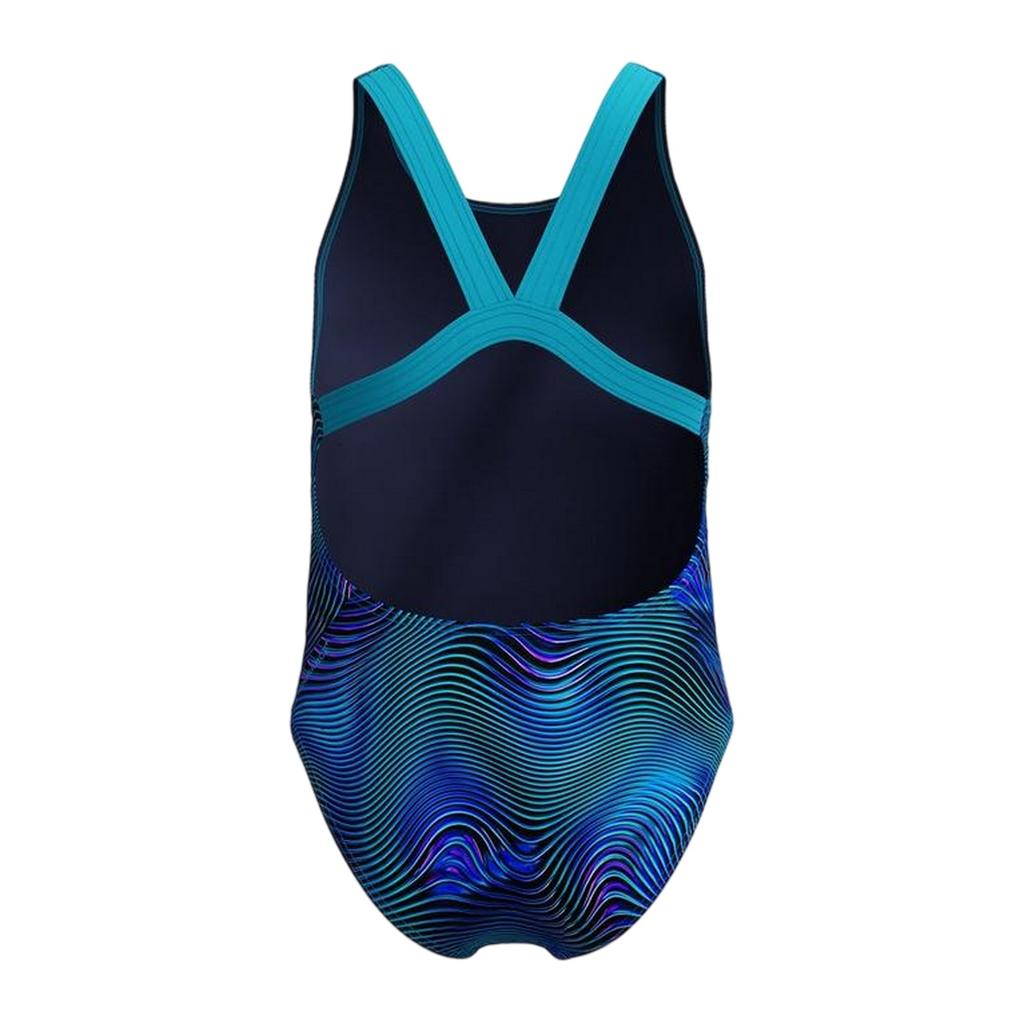 Speedo Девочки, слитный купальник с принтом
