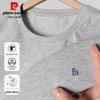 Pierre Cardin Мужская хлопковая футболка с вышивкой, короткий рукав
