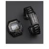 JUSUTEK Популярные часы, совместимые с G-SHOCK DW-5600, Кастомный металлический корпус и ремешок, Мужские часы, Модификация, Сменный набор аксессуаров с инструментами для W