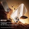 German Ice CrystalIPhone 16 Case, Transparent Full Lens Protection, Magnetic Shockproof, Ultra-Thin Heat Dissipation, Wireless Charging Compatible,