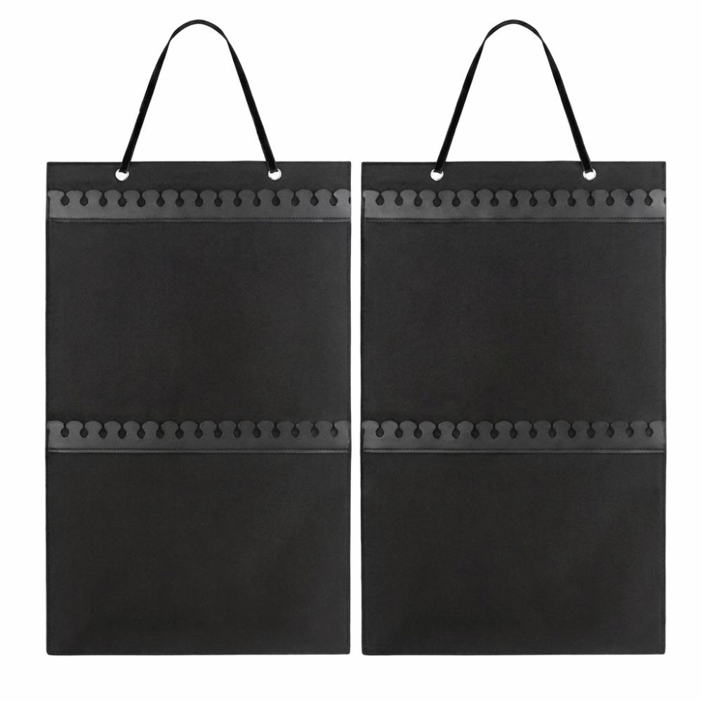 Wall Mounted Jewelry Organizer Bag Felt Jewelry Display Bag Jewelry Storage Bedroom Use