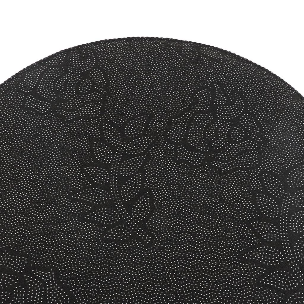 Non Slip Round Mat Sitting Pad Area Rugs Washable Rug Rotray Chair Mat Bedroom 40cm