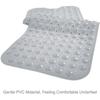 Bathtub Mats for Shower Tub Extra Long Non-Slip Bath Mat, 39 x 16 Inch Shower Mat with Drain Holes