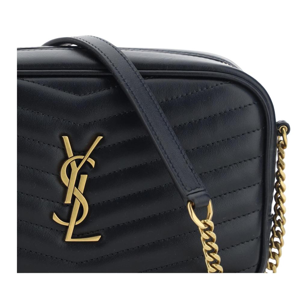 Saint Laurent Lou Mini Bag Noir Women Bags Black 748849-DV707-1000