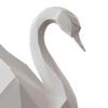 Desktop Ornament Minimalist Geometric Design 3D Printed Swan Sculpture Versatile Decorative Figurine Room Decor