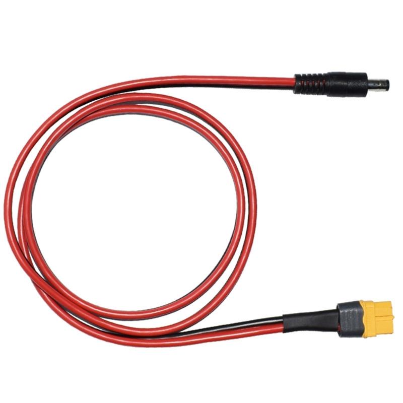 XT60 to DC5.5mmx2.1mm Male Female Power Cord for FPV Monitors and Model Toys Up to 180W