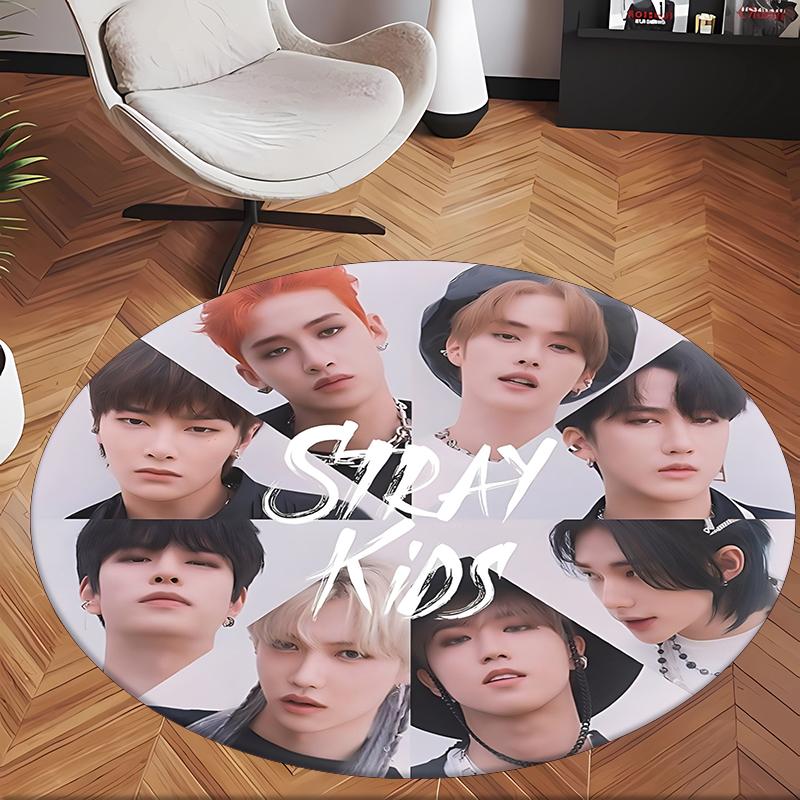 Skz (33) Круглый офисный ковер Декоративный напольный ковер для офиса, спальни, гостиной и домашнего пространства