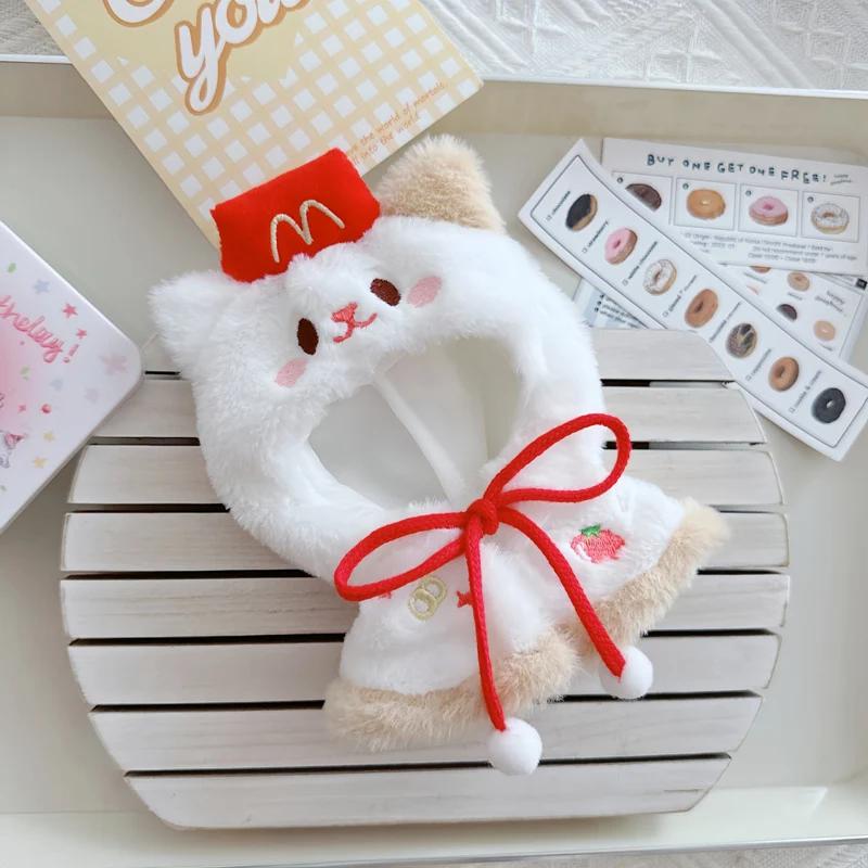 17cm Mini Plush Doll'S Clothes Outfit Accessories  Idol Dolls Plush Jumpsuit Clothing DIY Gift