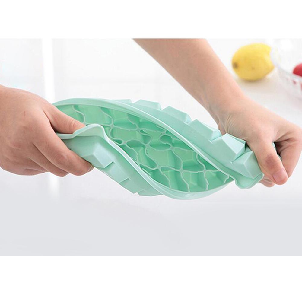 36 Grids Silicone Ice Cube Mold DIY Jelly Tray with Lid Mould Tool for Pudding Chocolate
