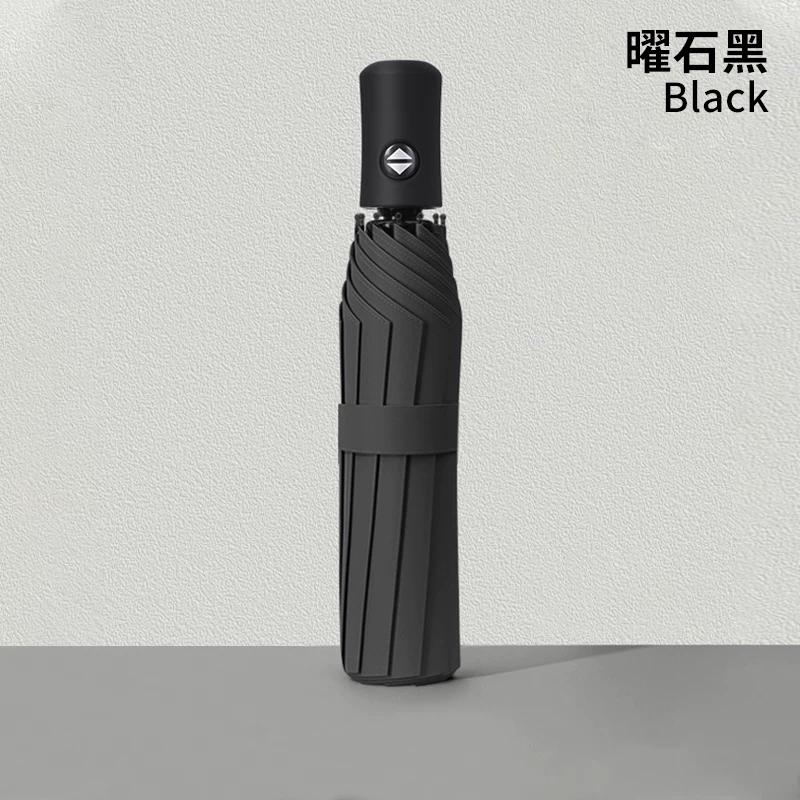 Automatic Umbrella Buckle Rain and Rain Dual-Use Female plus Size Thickened Reinforcement Male Sunshade Student Sun Protection UV