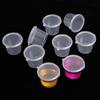 30Pcs Disposable Takeaway Hinged Lids Food Containers Sauce Cup Pigment Paint Box Palette