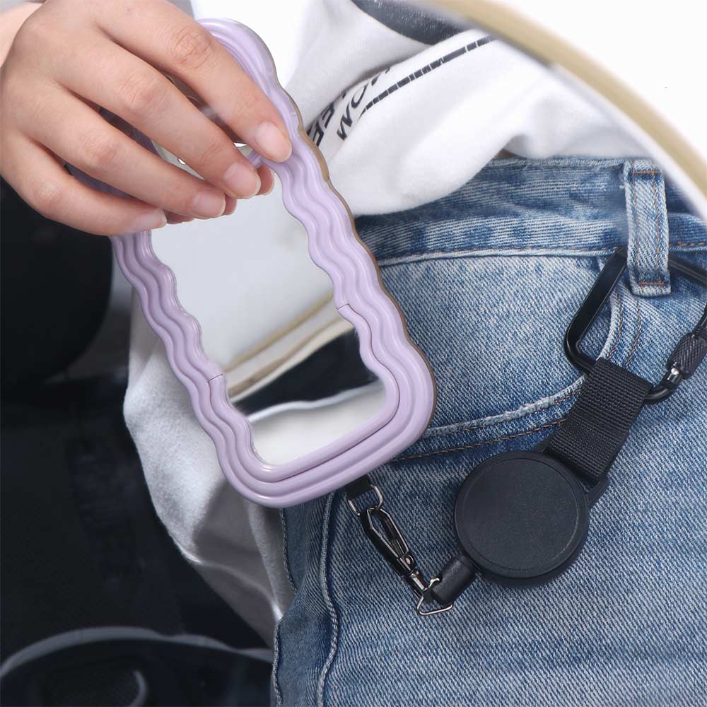 Phone Lanyard Retractable Phone Tether Anti-Drop With Carabiner Cellphone Tab Strap Lightweight Safety Tether